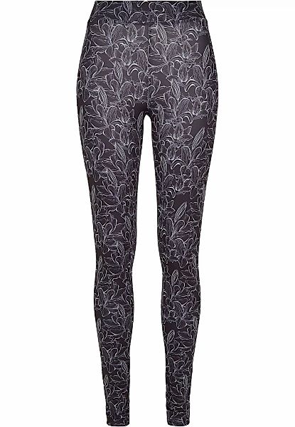 URBAN CLASSICS Leggings "Urban Classics Damen Ladies AOP Leggings", (1 tlg. günstig online kaufen