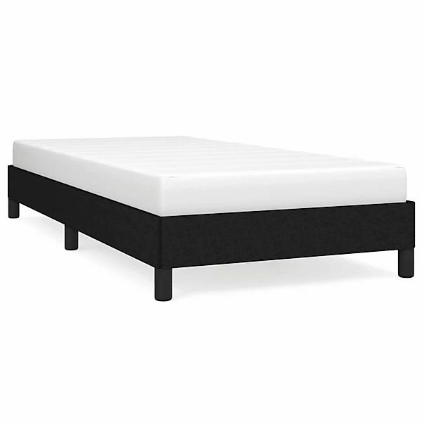 vidaXL Bettgestell Schwarz 90x190 cm Stoff Modell 31359014 günstig online kaufen