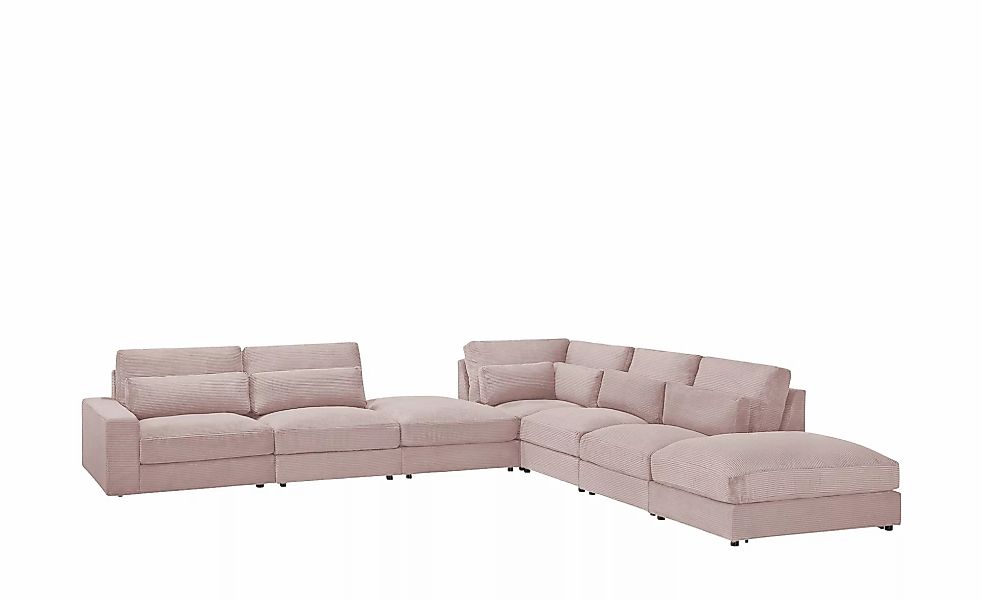 Ecksofa  Branna ¦ rosa/pink ¦ Maße (cm): B: 412 H: 88 T: 386.0 Polstermöbel günstig online kaufen