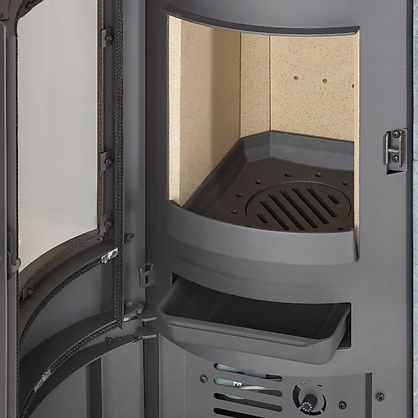 Thermia Kaminofen München XL Stahl creme günstig online kaufen