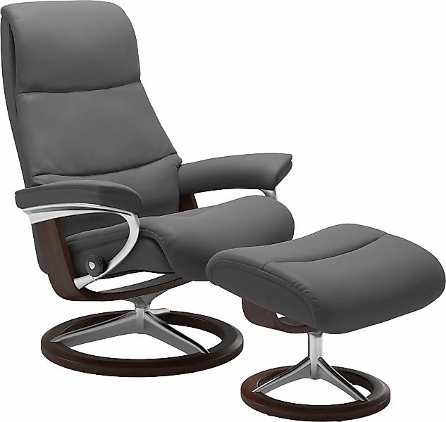 Stressless "View" mit Signature Base, Größe M,Gestell Braun günstig online kaufen