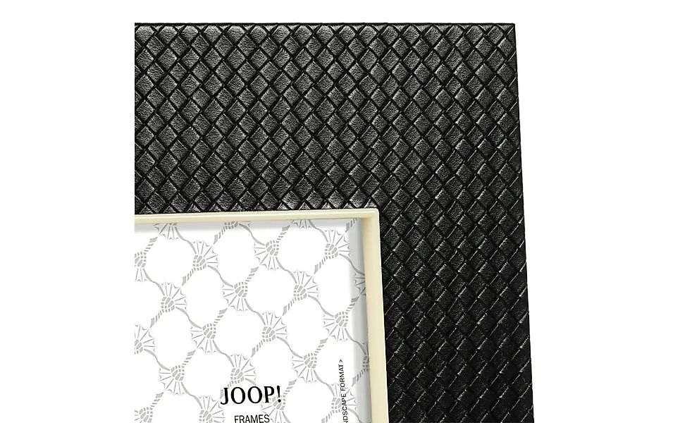 JOOP! Bilderrahmen   ¦ schwarz ¦ Kunstleder ¦ Maße (cm): B: 26,5 H: 31,5 Ac günstig online kaufen