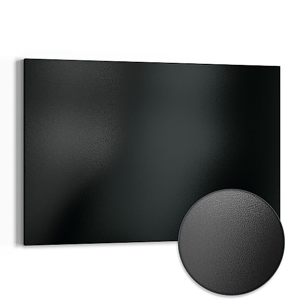DEQORI Magnettafel 'Unifarben - Schwarz', Metall günstig online kaufen