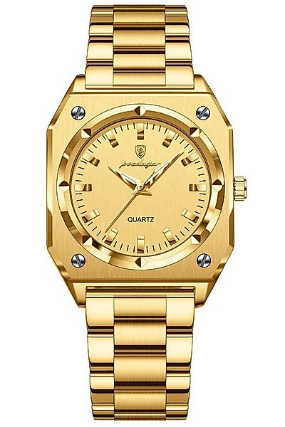 Forrlite Quarzuhr Quarzuhr, Armbanduhr Edelstahl Damen Uhr, Multifunktionsu günstig online kaufen