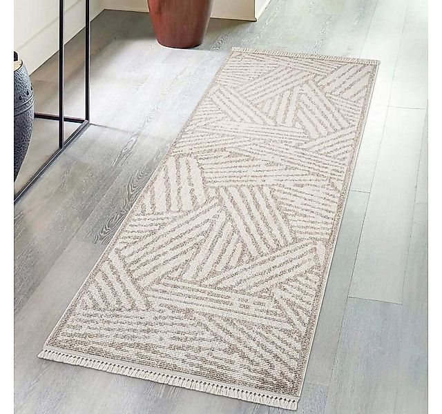 Carpet City Teppich CLASICO 9161, rechteckig, Höhe: 11 mm, Läufer, Kurzflor günstig online kaufen