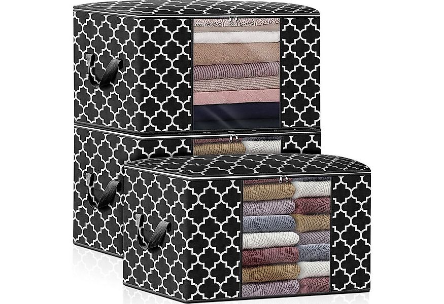 Qelus Organizer Aufbewahrungstasche Kleidung Kleiderschrank Organizer (3 St günstig online kaufen