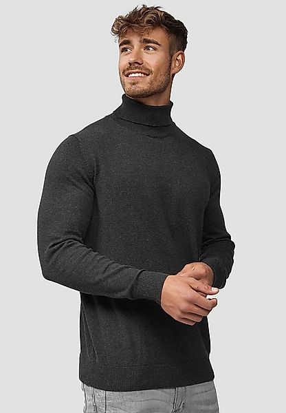Indicode Rollkragenpullover Herren Eldo Strickpullover Herrenpullover günstig online kaufen