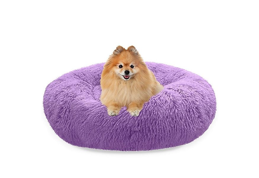 Bluzelle Tierbett Premium Hundebett Hundekissen Donut / Katzenbett Katzenki günstig online kaufen
