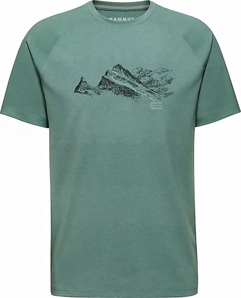 Mammut Kurzarmshirt Mountain T-Shirt Men Finsteraarhorn DARK JADE günstig online kaufen