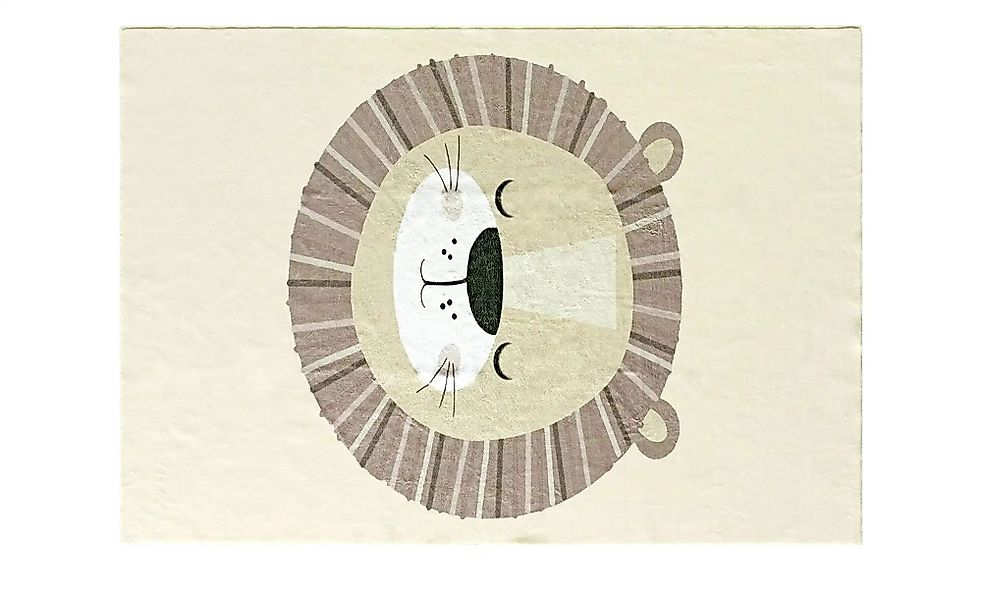 KJUT Kinderteppich  Kiddy ¦ beige ¦ Synthetische Fasern ¦ Maße (cm): B: 140 günstig online kaufen