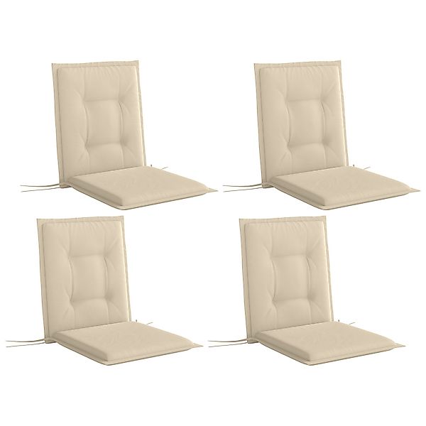 Outsunny Sitzkissen 4er Set, 108 x günstig online kaufen