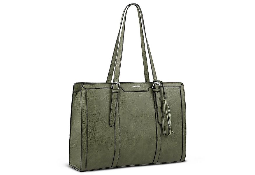 TAN.TOMI Handtasche Große Business Handtasche Damen Leder Schultertasche Ar günstig online kaufen