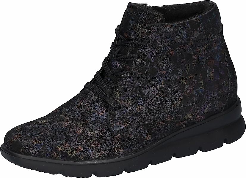 Waldläufer H-BRUNI Schnürboots, Winterboots, Metallic-Look, in Bequemweite günstig online kaufen