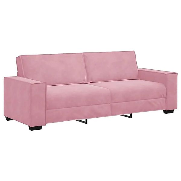 vidaXL 3-Sitzer-Sofa Rosa 180 cm Samt 4105033 günstig online kaufen