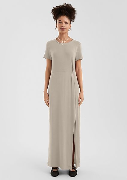 QS Maxikleid Jerseykleid aus Viskosmix günstig online kaufen