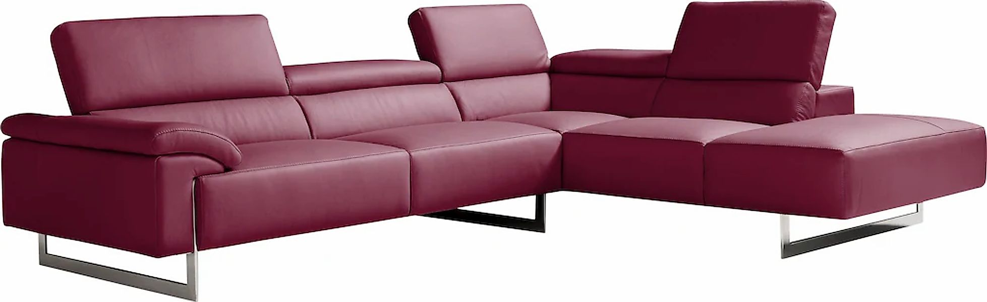Egoitaliano Ecksofa "Malika, elegant und bequem, Designsofa, L-Form", mit O günstig online kaufen