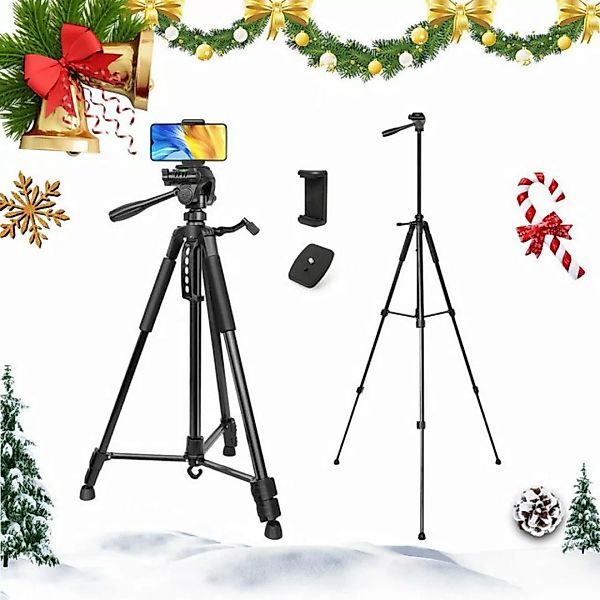 VSIUO Neues Kamera Handy Stativ, 168cm Aluminium Leichte Dreibeinstativ Dre günstig online kaufen