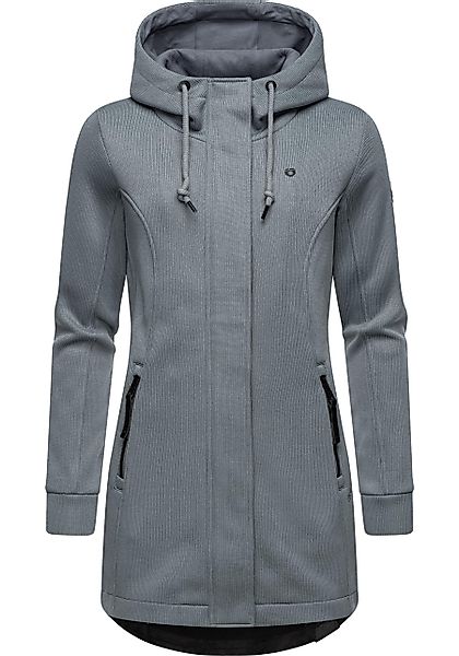 Ragwear Kapuzensweatjacke "Letti Bonded" Sportliche Kapuzenjacke in Feinstr günstig online kaufen