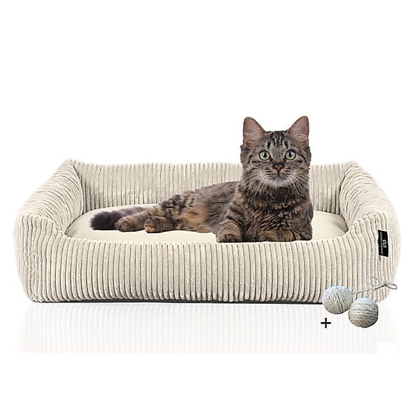 Rohrschneider Tierbett Katzenbett mit Kissen aus günstig online kaufen