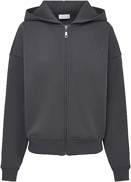 LeGer Kapuzensweatjacke "Fenna, LeGer by Lena Gercke", Kapuze ohne Kordel günstig online kaufen