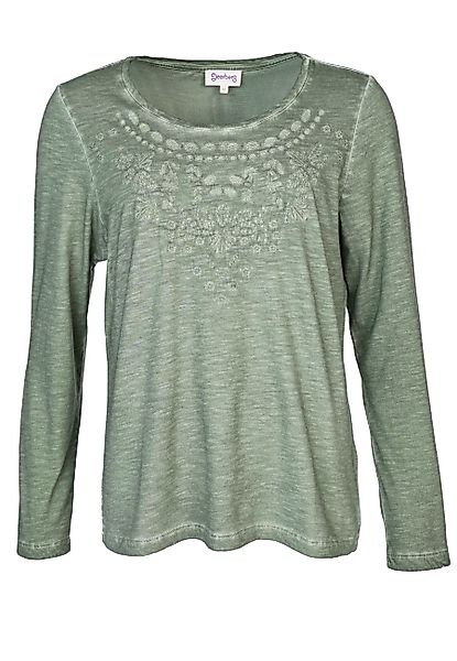 Deerberg Langarmshirt Lonnisa Stickdetails günstig online kaufen