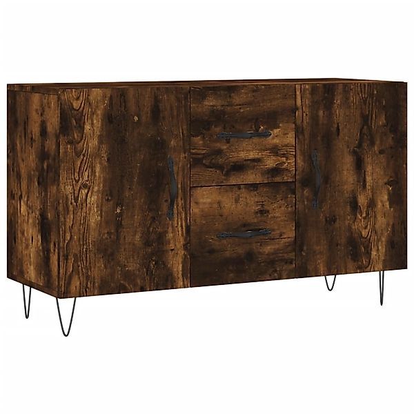 vidaXL Sideboard Räuchereiche 100x36x60 cm Holzwerkstoff 828169 günstig online kaufen