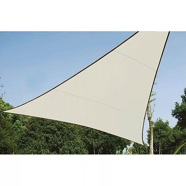 Perel Dreieck-Sonnensegel 360 cm x 360 cm Creme günstig online kaufen
