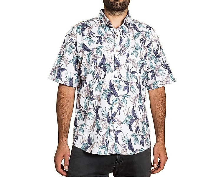 PANASIAM Hawaiihemd Herren Freizeithemd in tropisch buntem Design aus 100 % günstig online kaufen