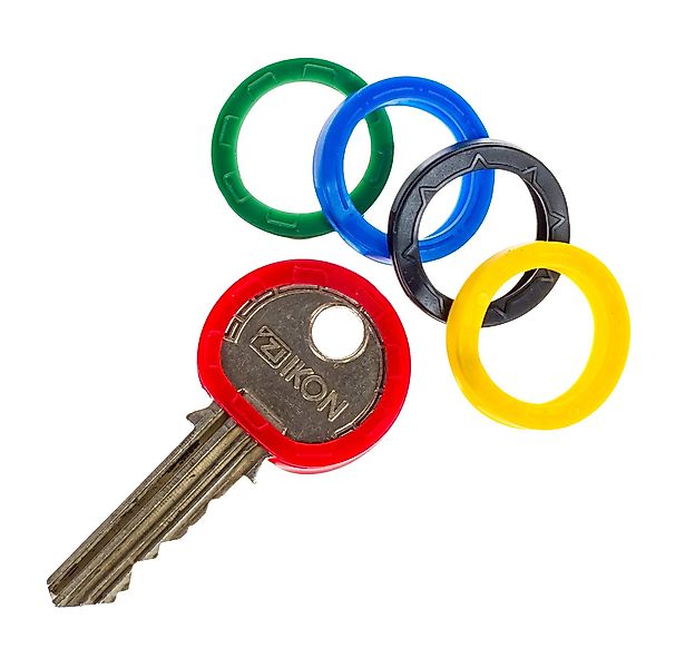 TSI Schreibwaren Schlüsselanhänger 5x Schlüsselkennringe 24mm günstig online kaufen