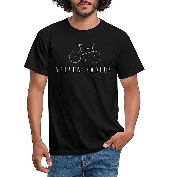 Spreadshirt T-Shirt Fahrrad Geschenk Selten Radlos günstig online kaufen