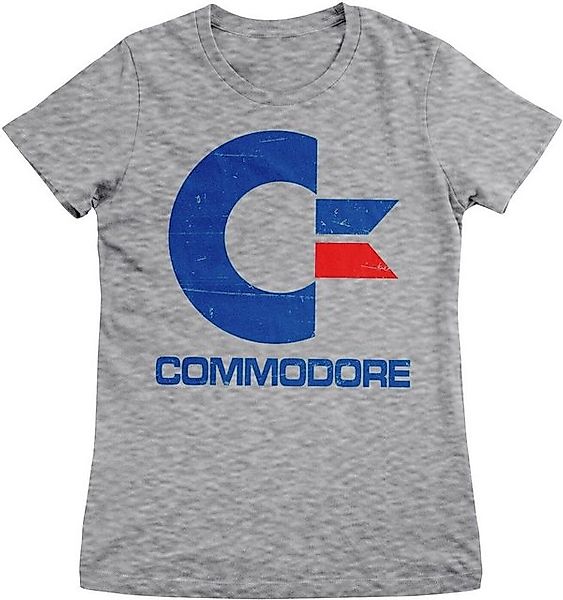 Nintendo T-Shirt Commodore Vintage Logo Girly Tee günstig online kaufen