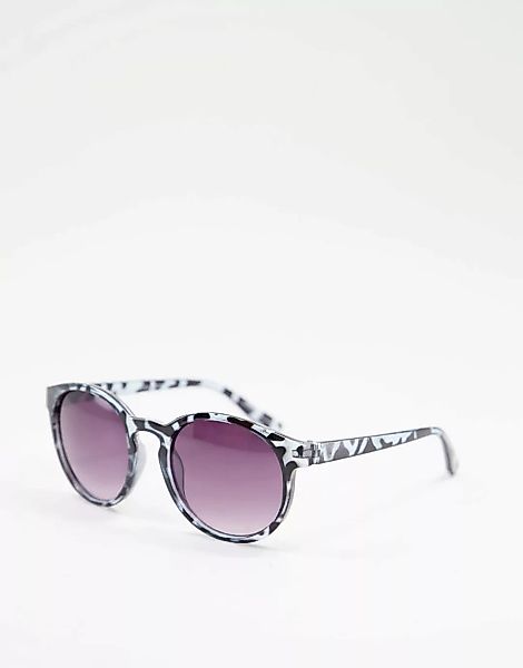 Accessorize – Pip – Modische Sonnenbrille in Schildpatt-Optik in Blau günstig online kaufen