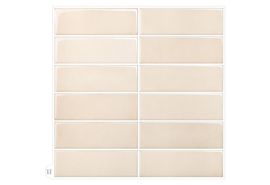 Coonoor Küchenrückwand selbstklebend Spritzschutz Küche 3d Wandpaneele 30.5 günstig online kaufen