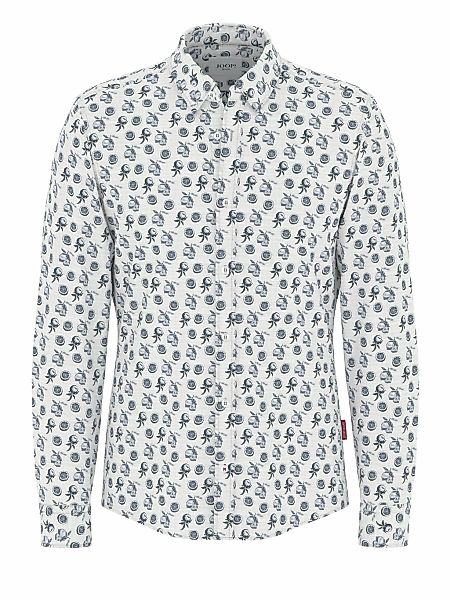 Joop Jeans Langarmhemd "Hanson3-W", Mit Rundhalsausschnitt günstig online kaufen