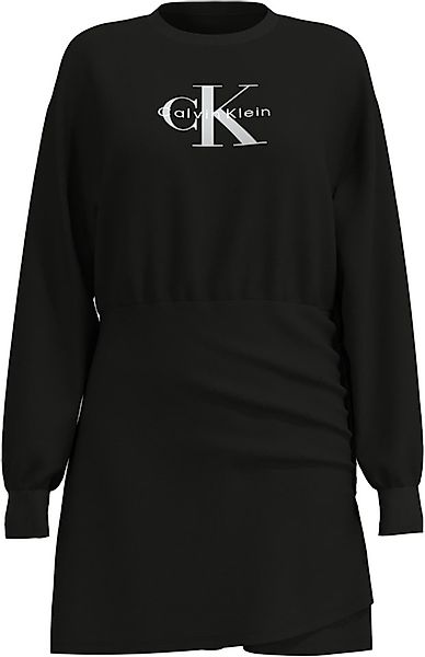 Calvin Klein Jeans Sweatkleid Regular fit mit Rundhalsausschnitt günstig online kaufen