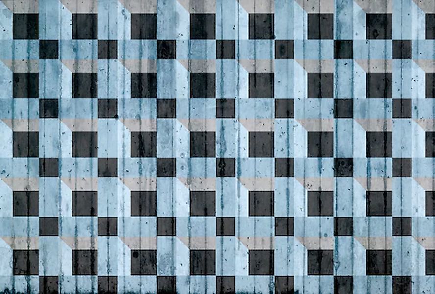 Architects Paper Fototapete »Atelier 47 Squares 3D 3« 3D-Optik glatt Vlies, günstig online kaufen
