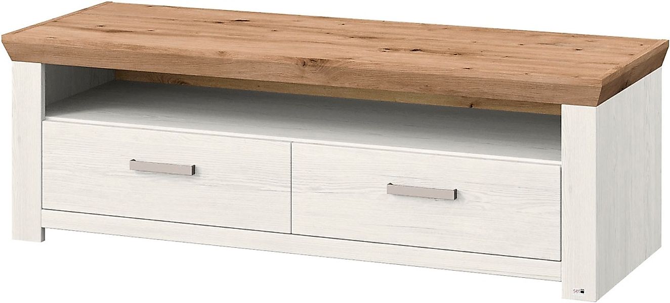 set one by Musterring Lowboard "York", Typ 31, mit 2 Schubkästen, Beleuchtu günstig online kaufen
