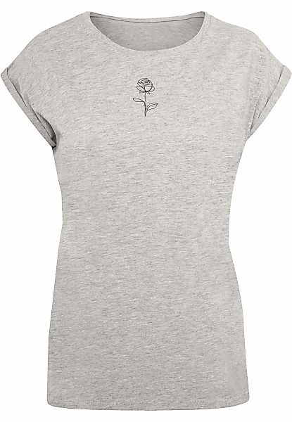 Merchcode T-Shirt "Merchcode Damen Ladies Spring - Rose T-Shirt" 1 Stk. tlg günstig online kaufen