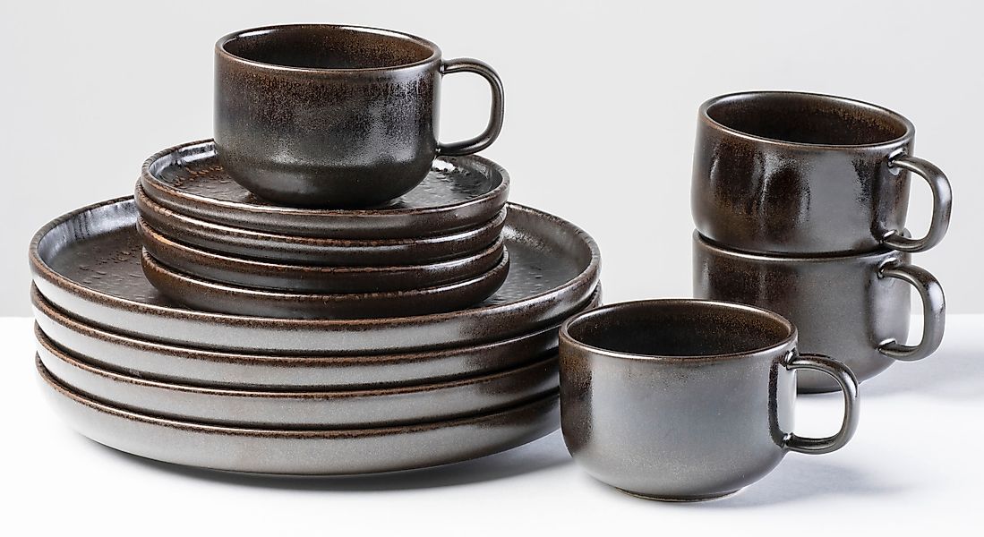 gipfelstück Kaffeeservice »Glockenklang«, (Set, 12 tlg.), Scandi-Style, jed günstig online kaufen