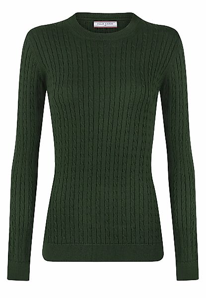 Felix Hardy Rundhalspullover "Zopfmuster Pullover mit Rundhals" günstig online kaufen