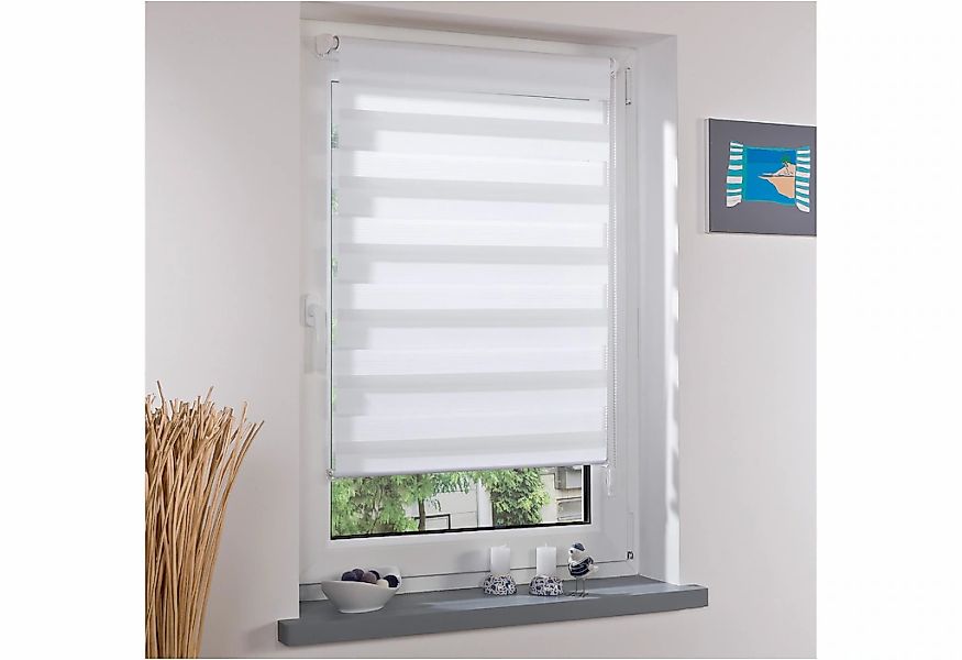 Liedeco Doppelrollo "Klemmfix-Duo-Rollo" Lichtschutz ohne Bohren 1 Stück günstig online kaufen