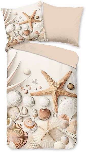 good morning Wendebettwäsche »Cote«, 100% Baumwolle, Renforcé, Reißverschlu günstig online kaufen