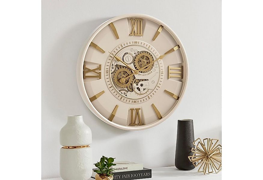 Samilito Wanduhr Samilito Moderne Wanduhr mit beweglichen Zahnrädern – 60 c günstig online kaufen