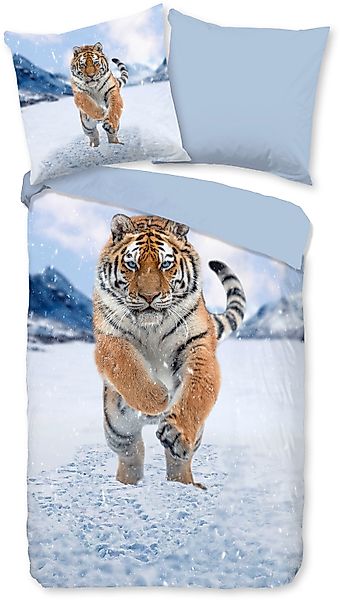 good morning Wendebettwäsche »Zelda« 3 Stk. tlg. Flanell, Biber, Winter, Wa günstig online kaufen