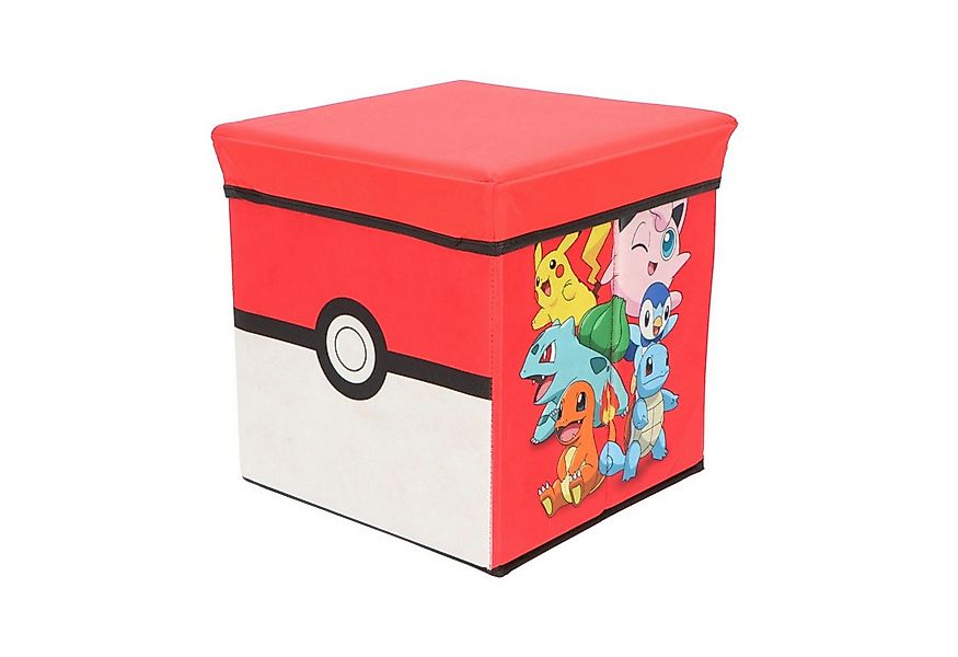 Halantex Sitzhocker Pokemon Sitz Hocker Sitzwürfel Stauraum Aufbewahrungsbo günstig online kaufen