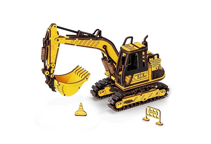 Robotime 3D-Puzzle TG508K - Bagger (RoKr), Puzzleteile günstig online kaufen