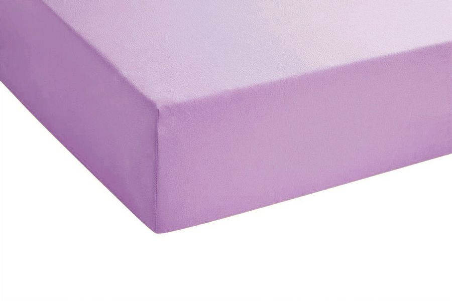 Biberna Spannbettlaken Leila, Jersey, Gummizug: rundum, günstig online kaufen