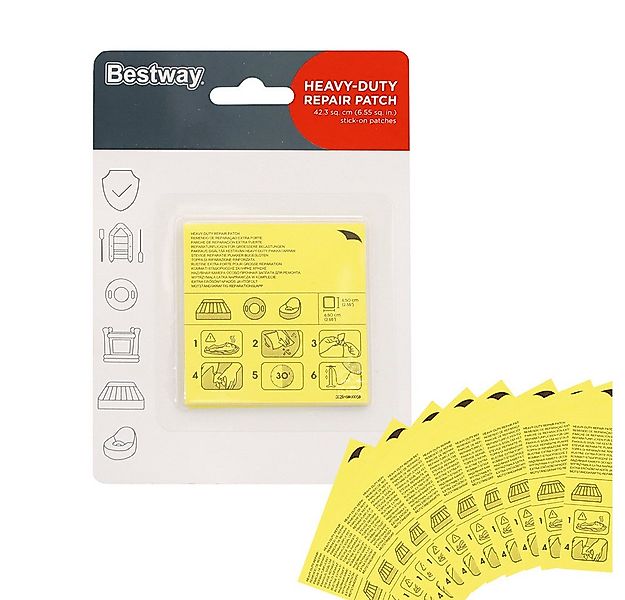 DEMA Reparatur-Set Reparatur-Kit für Pool/Schlauchboot/Luftmatratze, 10-St. günstig online kaufen