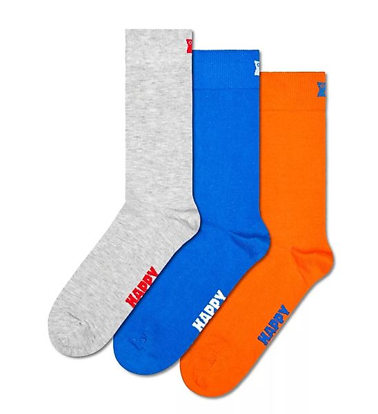 Happy Socks Socken, (Set, 3 Paar), mit schlichtem Look günstig online kaufen