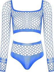 Elegant Love Set: Tanktop Fischnetz-Dessous, Sexy günstig online kaufen